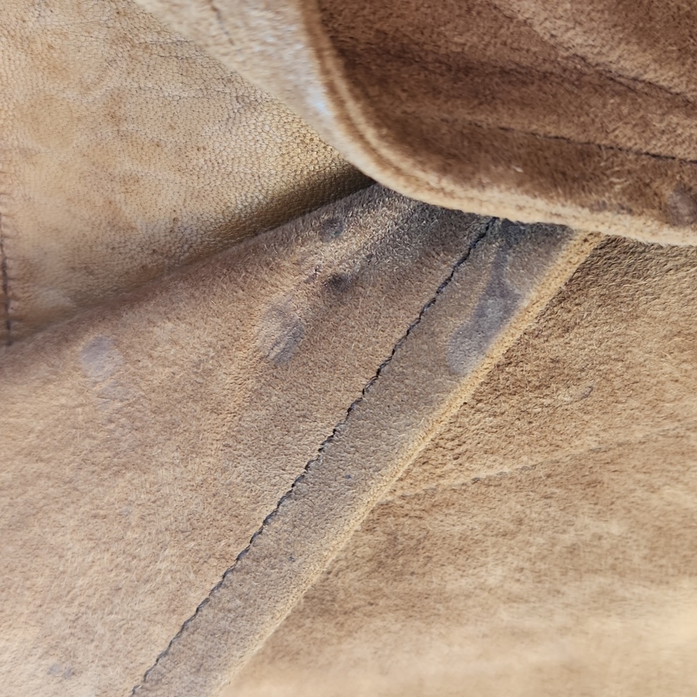R M. WILLIAMS LONG HORN vintage heavy winter sheepskin jacket - Picture 6 of 12